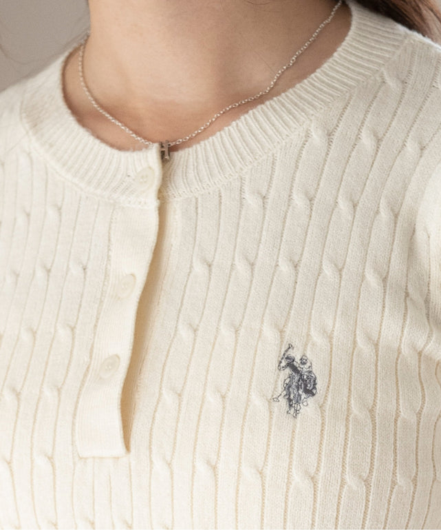 別注USPOLOヘンリーネックニットPO