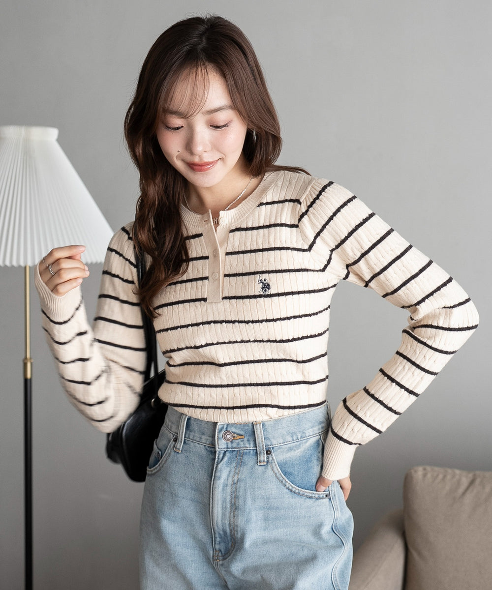 ホワイトボーダー　モデル：165cm F着用