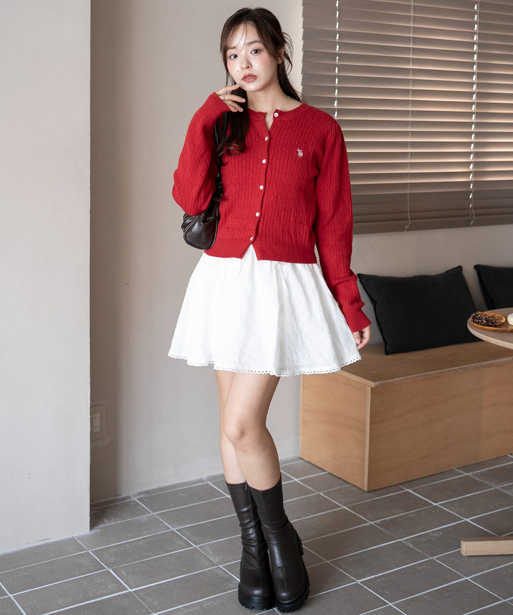 ワイン　モデル：165cm F着用