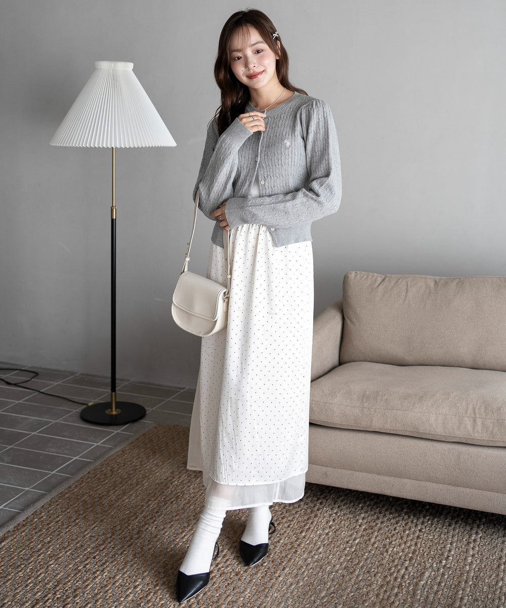 グレー　モデル：165cm F着用