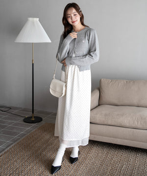 グレー　モデル：165cm F着用