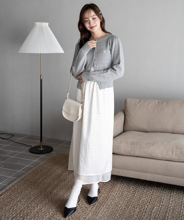 グレー　モデル：165cm F着用