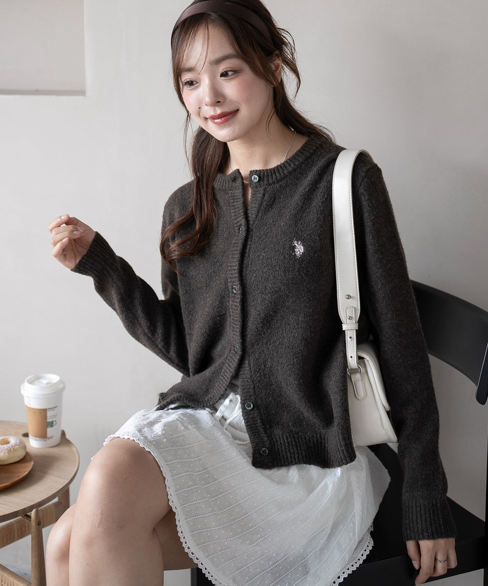 ブラウン　モデル：165cm F着用