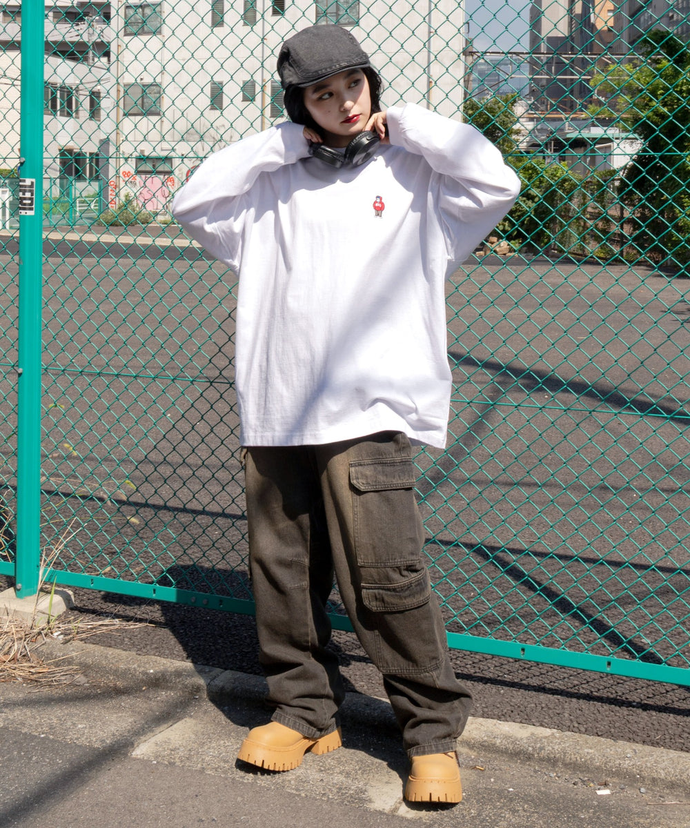 ホワイト モデル：1６0cm M着用