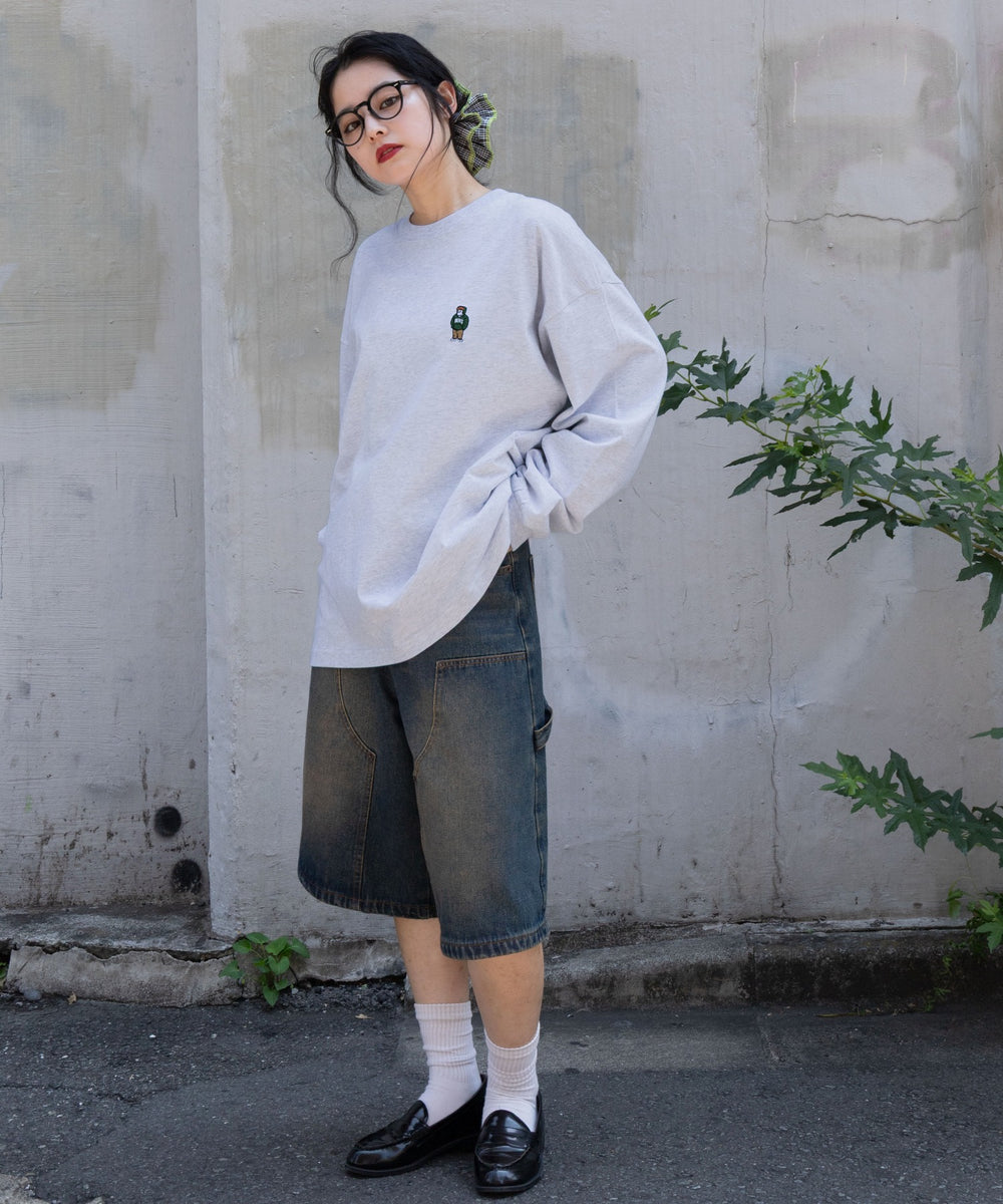 アッシュグレー モデル：1６0cm M着用