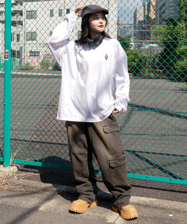 ホワイト モデル：1６0cm M着用