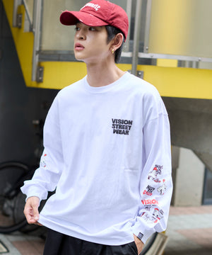 ホワイト モデル：180cm L着用