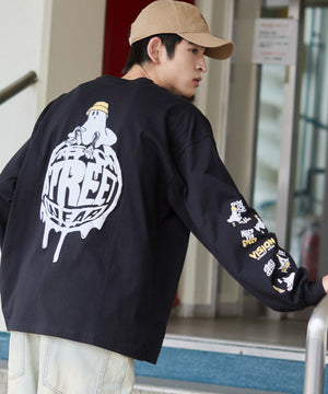 ブラック モデル：180cm L着用