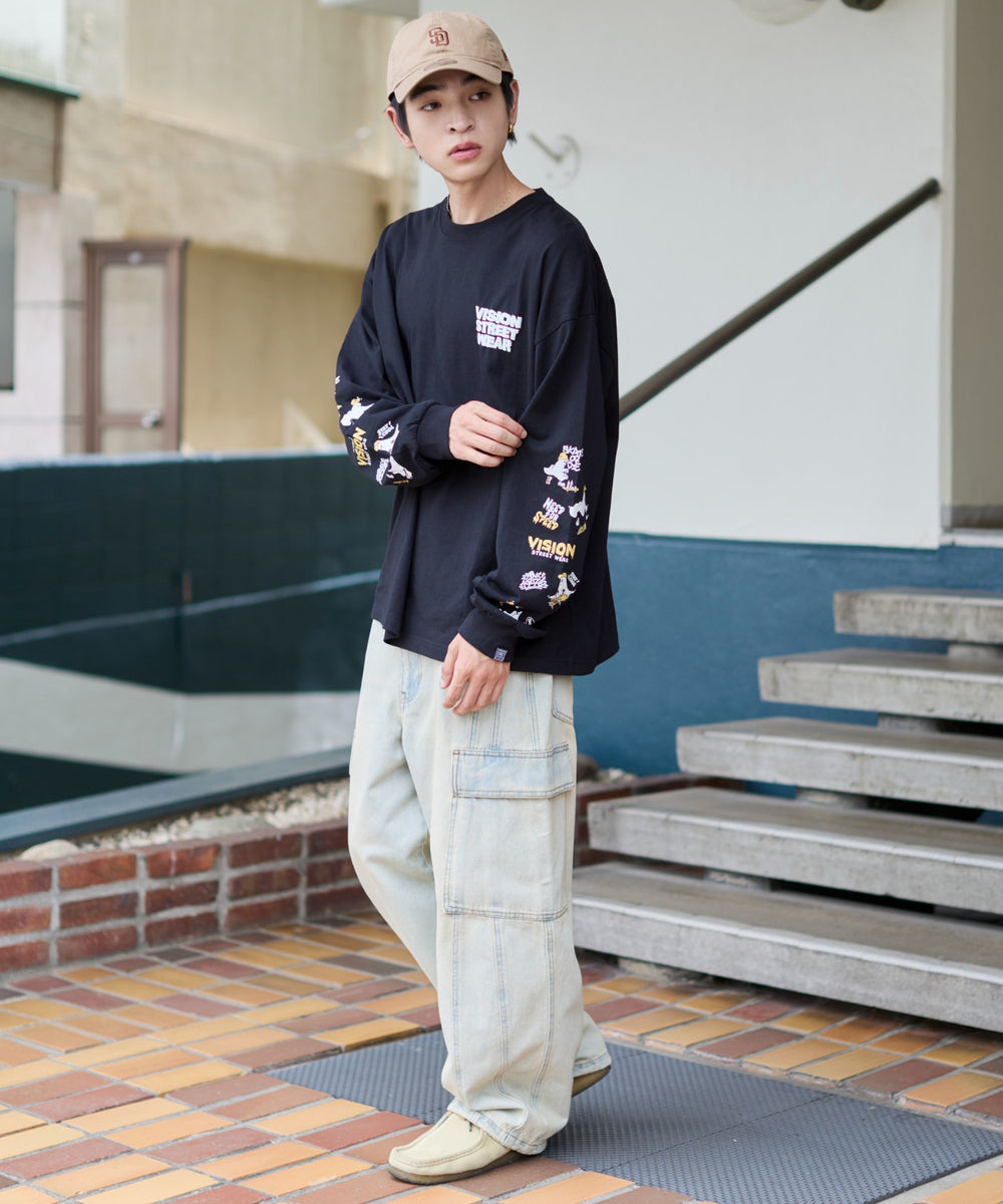 ブラック モデル：180cm L着用