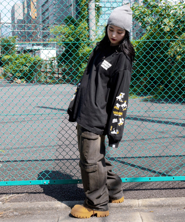 ブラック モデル：160cm M着用