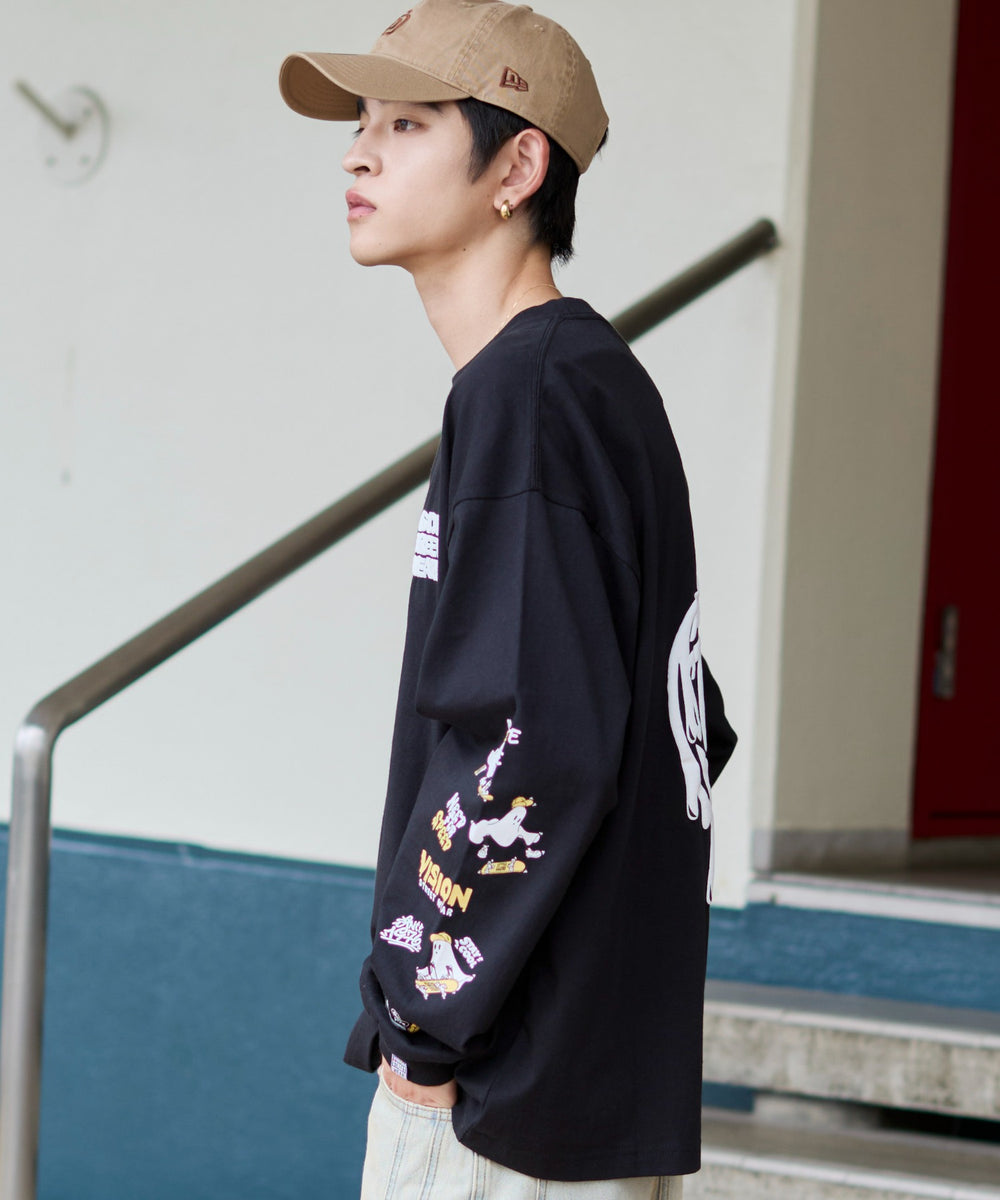 ブラック モデル：180cm L着用