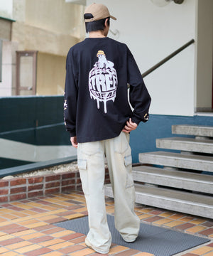 ブラック モデル：180cm L着用