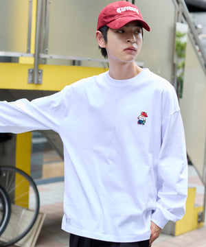 ホワイト モデル：180cm L着用