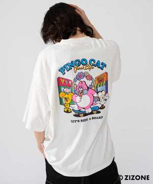 ホワイト　モデル：175㎝　L着用