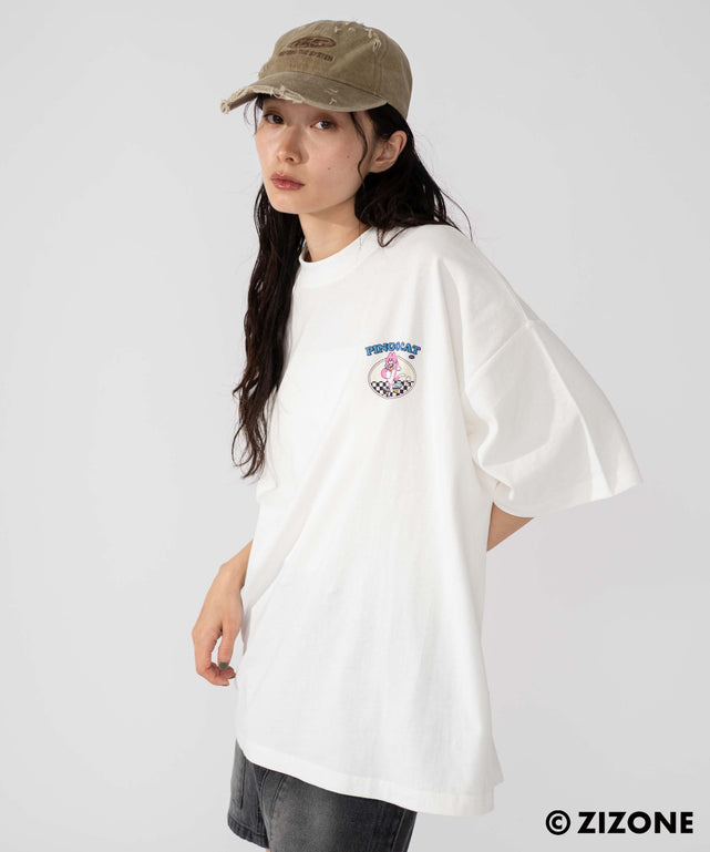 ホワイト　モデル：161㎝　M着用