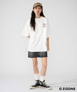 ホワイト　モデル：161㎝　M着用