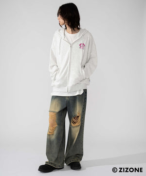 アッシュグレー　モデル：175㎝　L着用