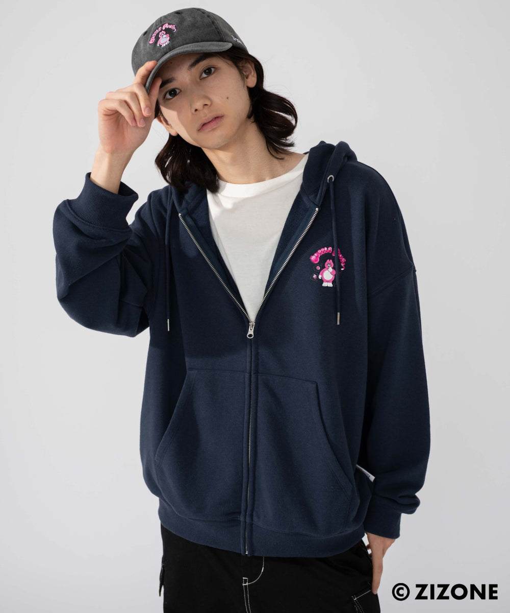 ネイビー　モデル：175㎝　L着用