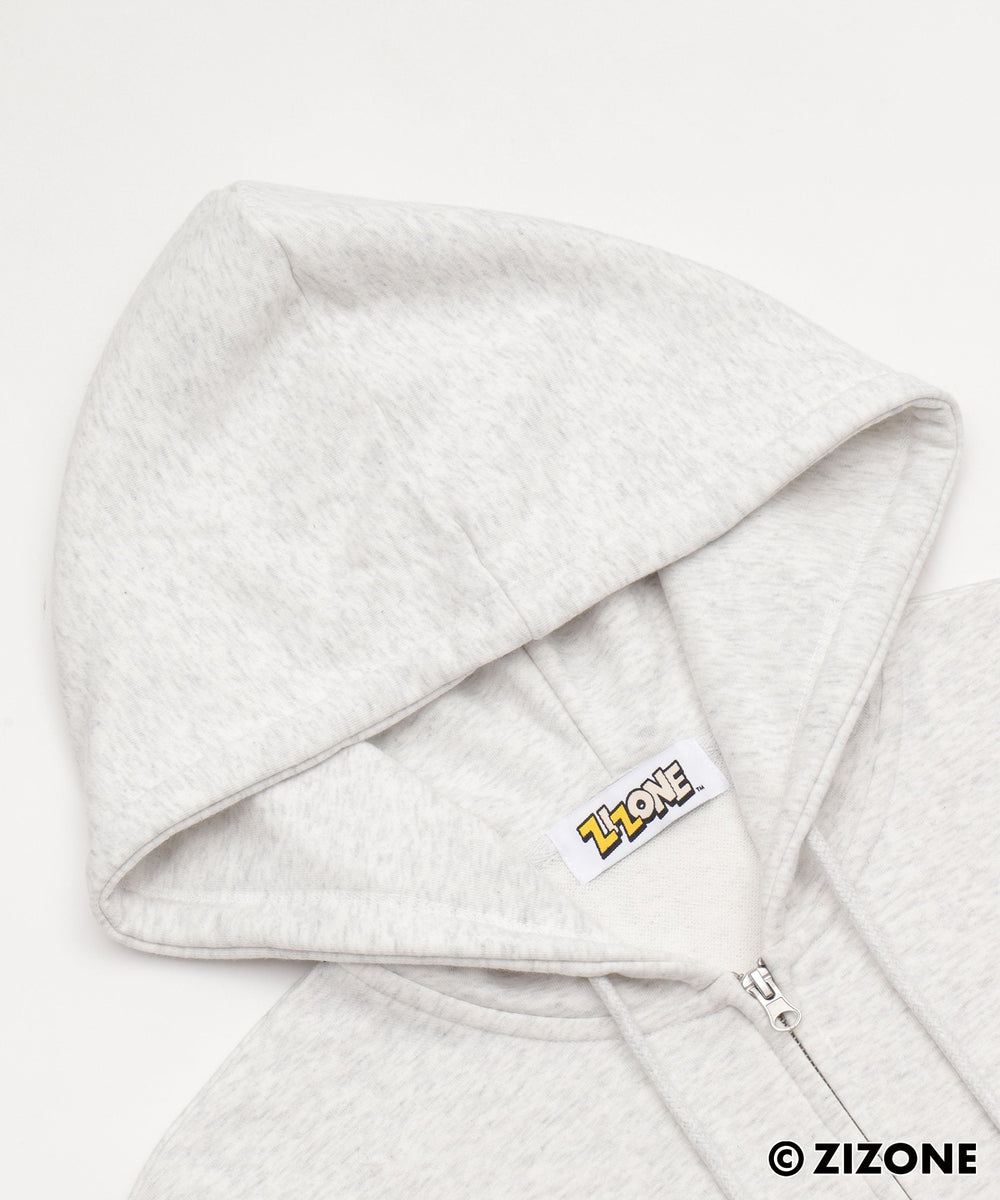 別注ZIZONEグラフィックZIPパーカー