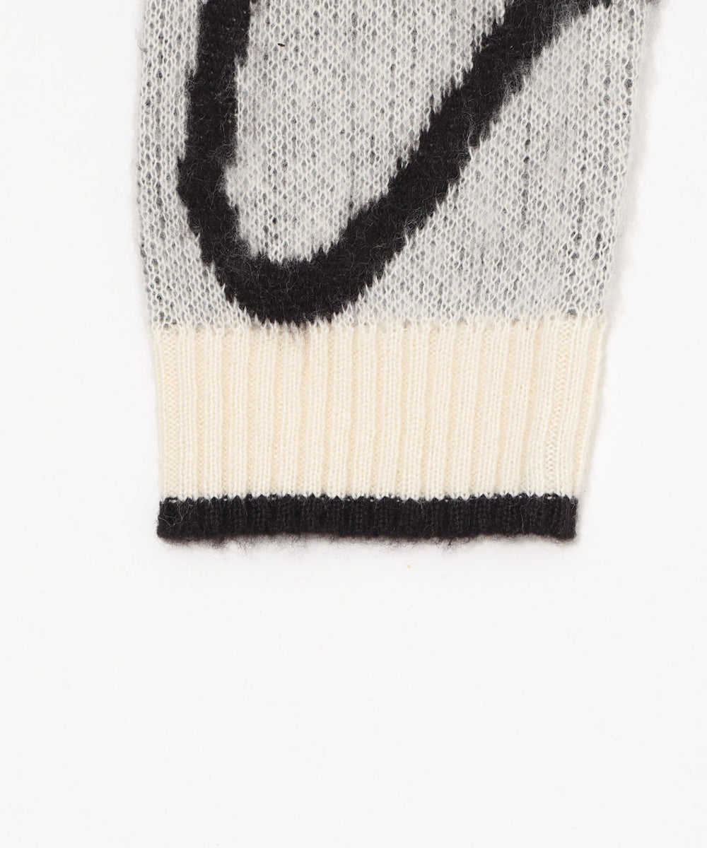 ニュアンスライン配色プルオーバー