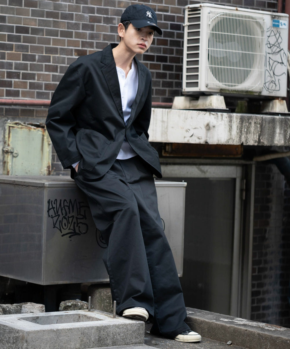 ブラック モデル：180cm L着用