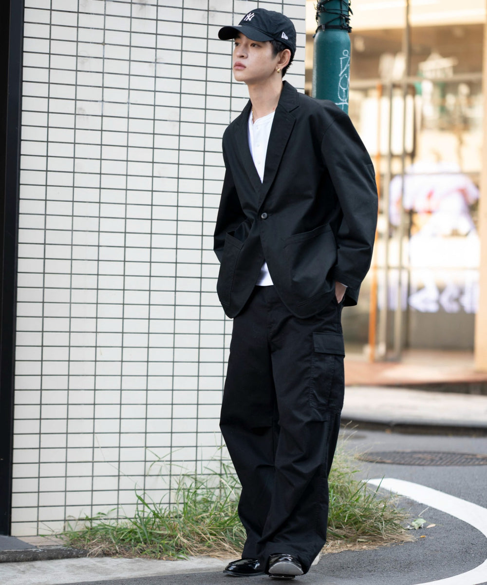 ブラック モデル：180cm L着用