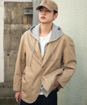 ベージュ モデル：180cm L着用