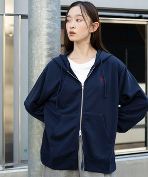 ネイビー　モデル：163cm　M着用