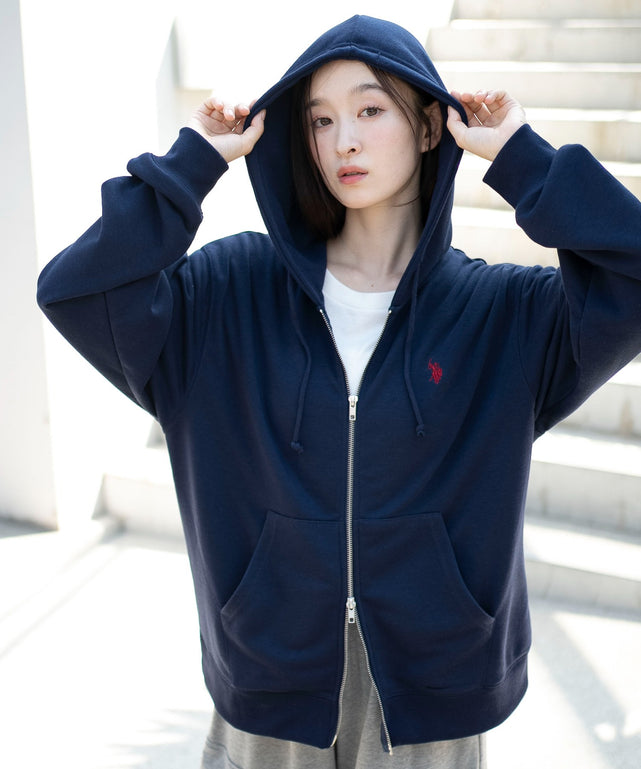 ネイビー　モデル：163cm　M着用