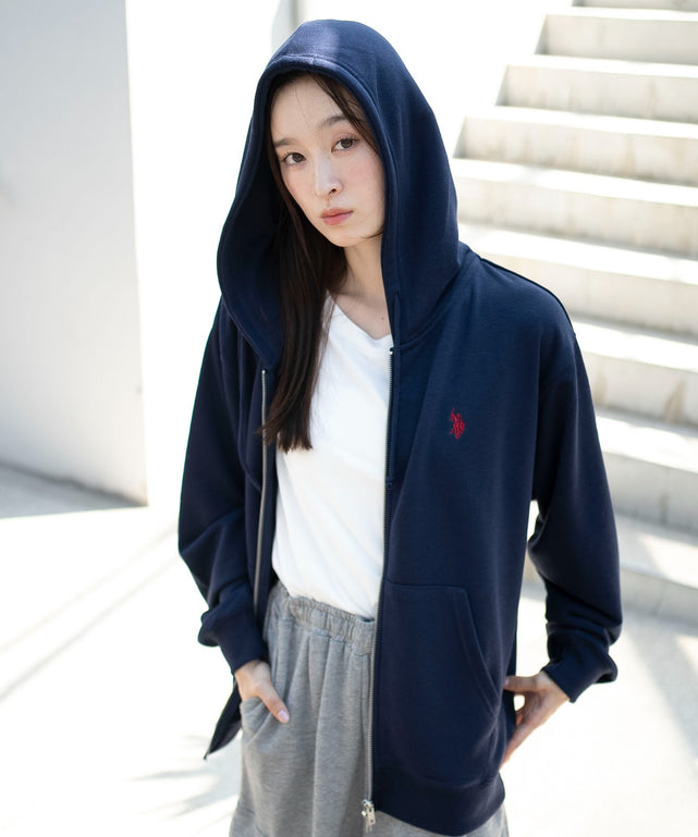 ネイビー　モデル：163cm　M着用