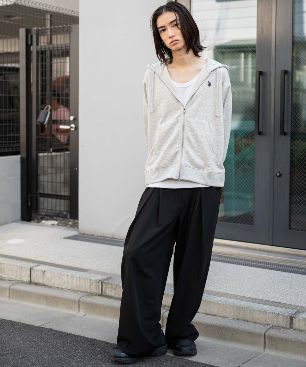 杢グレー モデル：175cm M着用