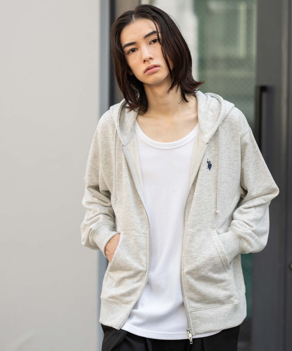 杢グレー モデル：175cm M着用