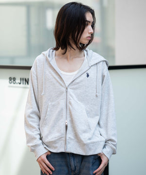 杢グレー モデル：175cm S着用