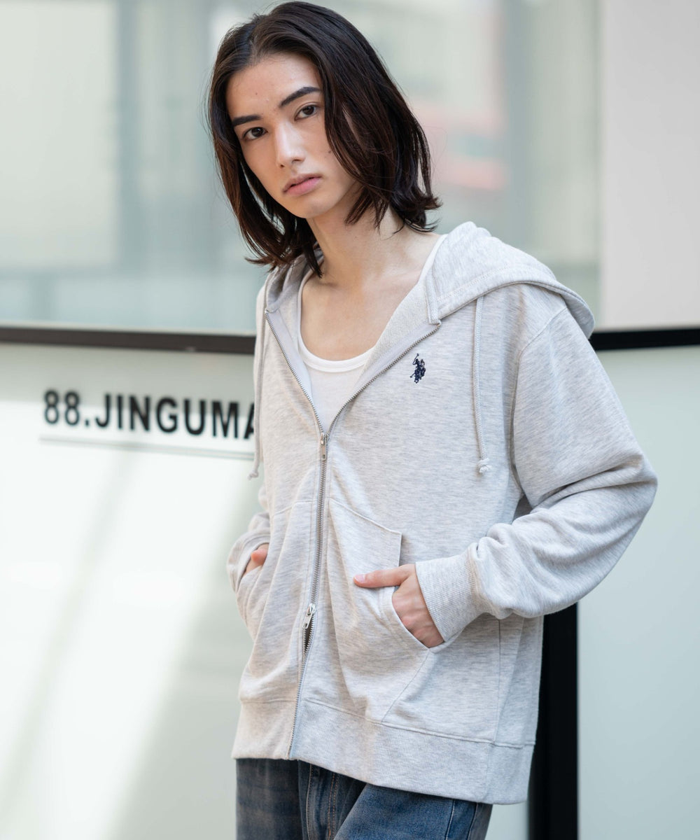 杢グレー モデル：175cm S着用