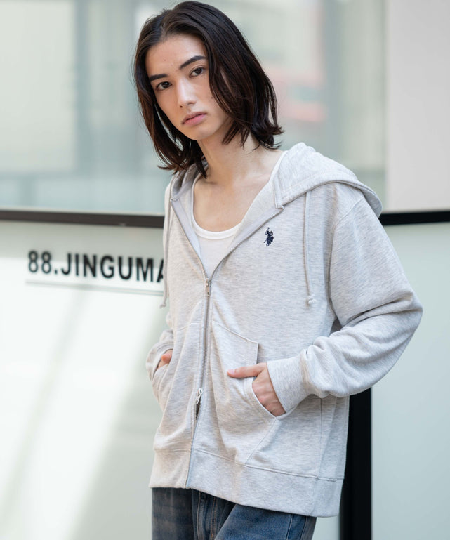 杢グレー モデル：175cm S着用