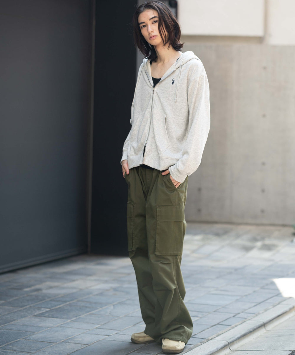 杢グレー モデル：175cm L着用