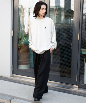 杢グレー モデル：180cm L着用