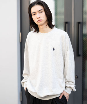 杢グレー モデル：180cm L着用