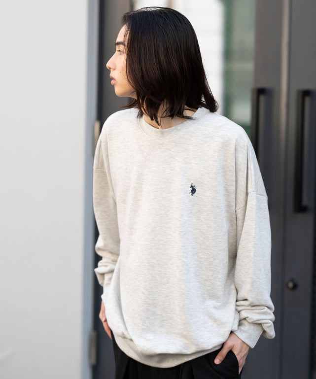 杢グレー モデル：180cm L着用