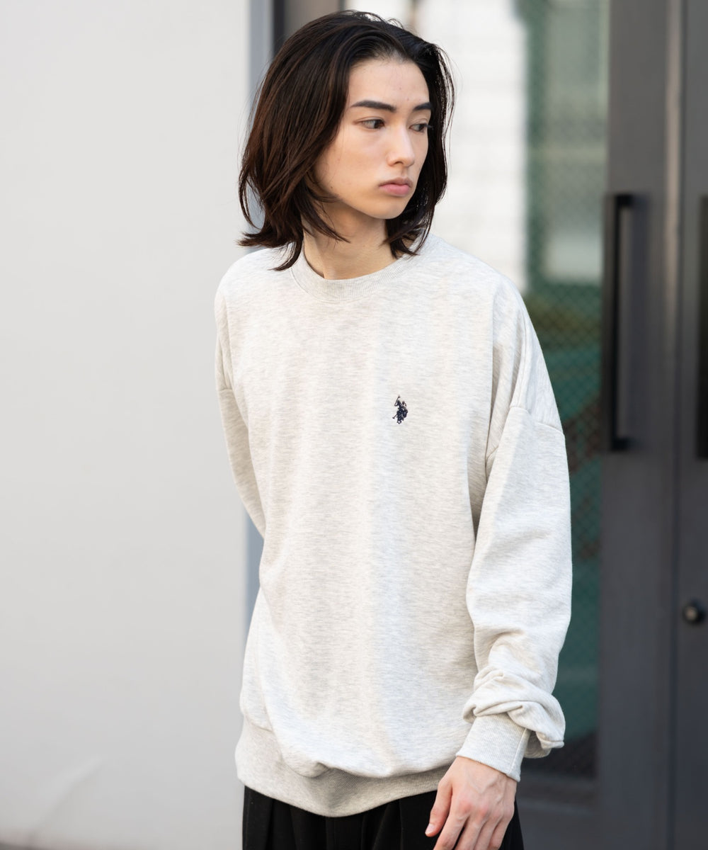 杢グレー モデル：180cm L着用