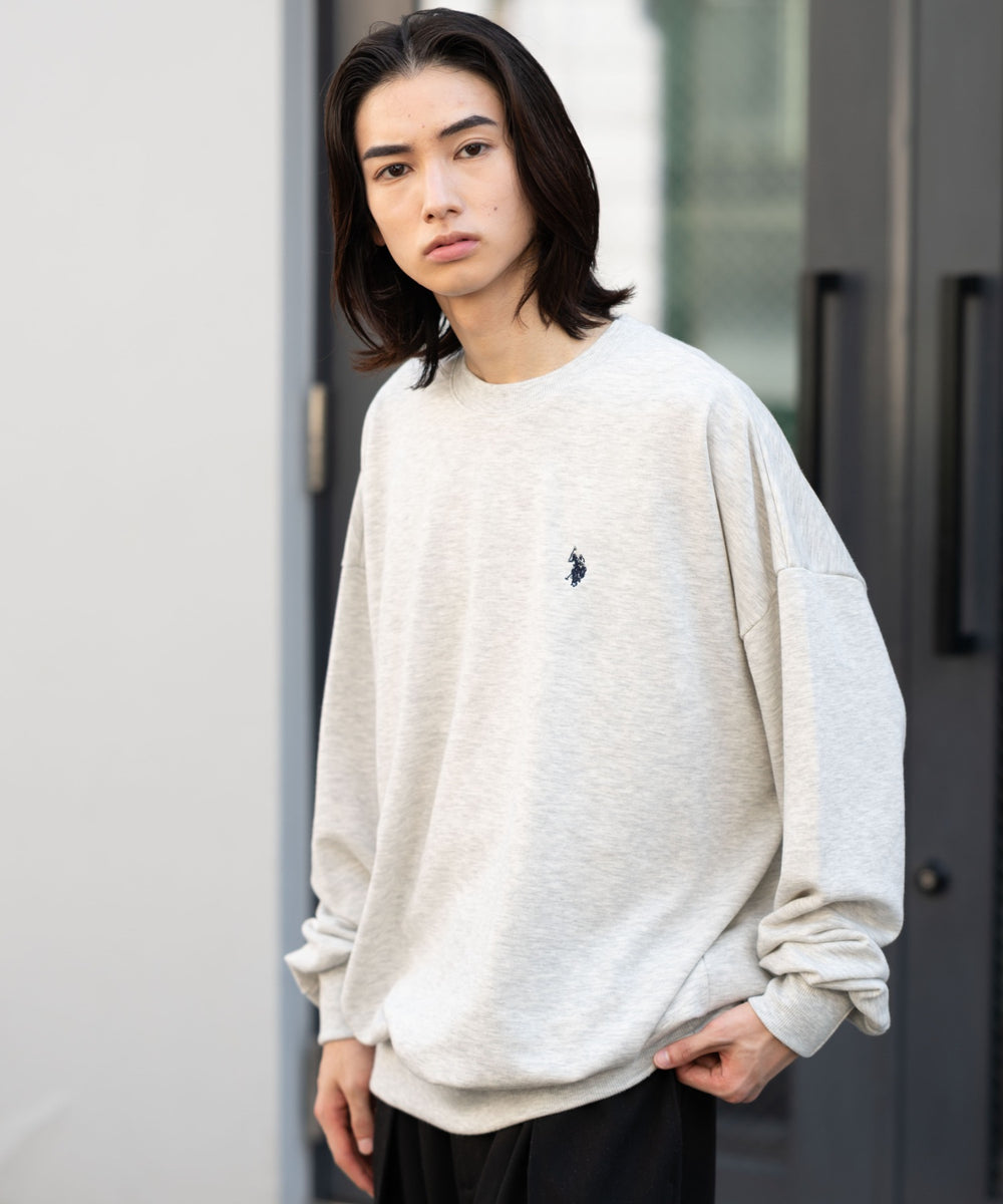 杢グレー モデル：180cm L着用