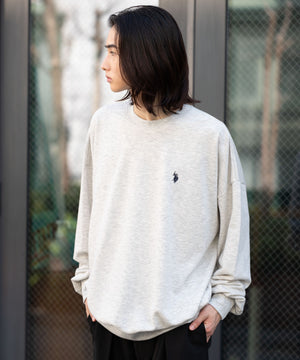 杢グレー モデル：180cm L着用