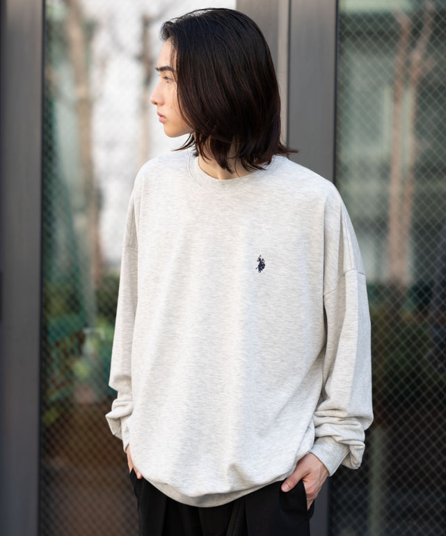 杢グレー モデル：180cm L着用