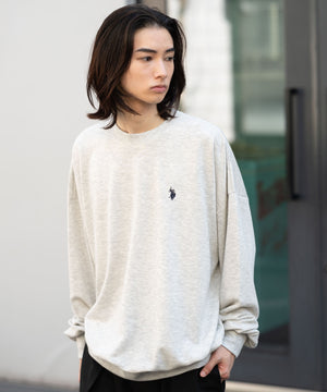 杢グレー モデル：180cm L着用