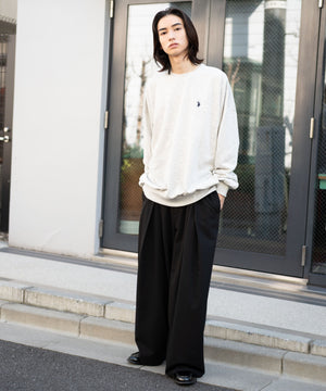 杢グレー モデル：180cm L着用