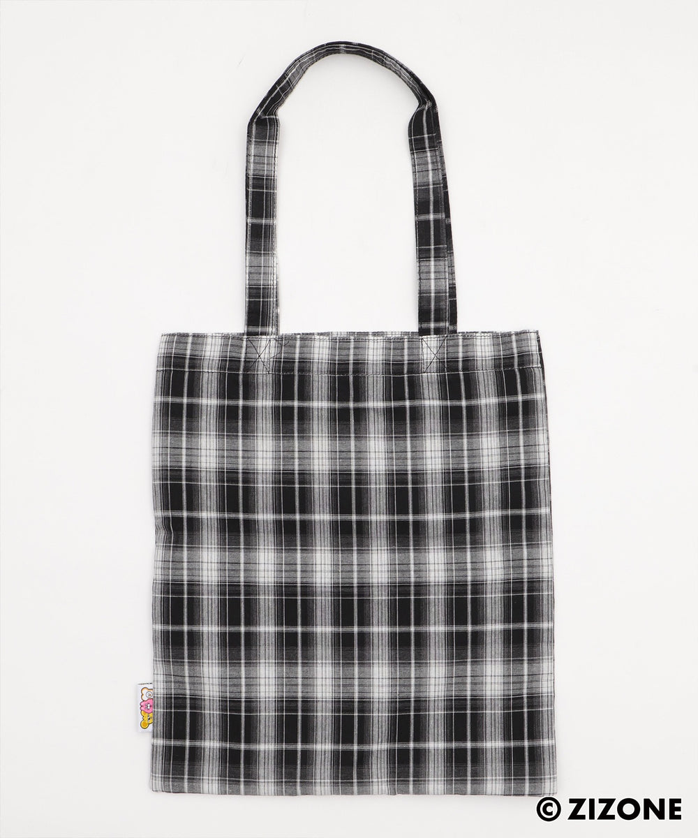 別注ZIZONEチェックトート