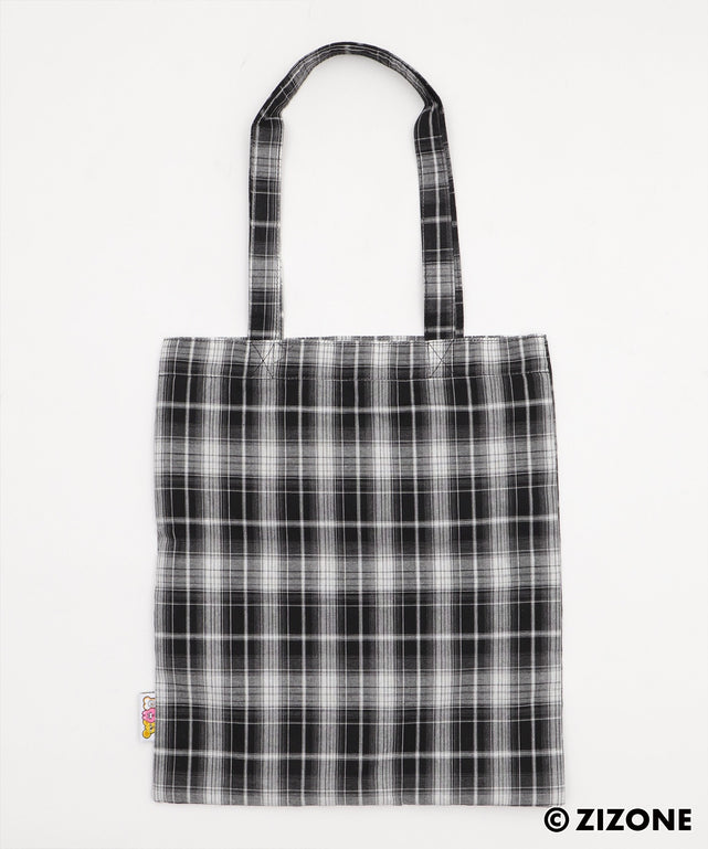 別注ZIZONEチェックトート