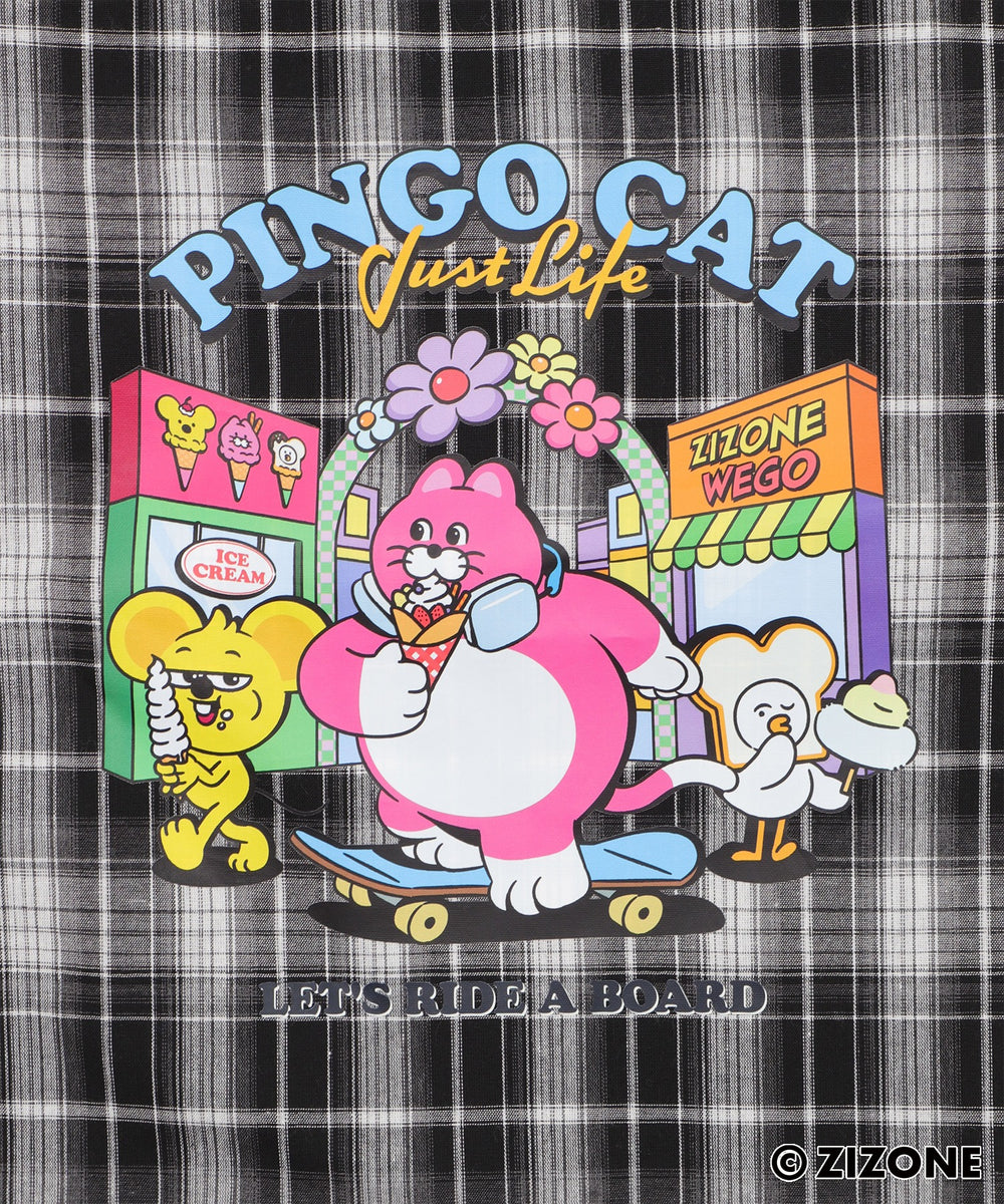 別注ZIZONEチェックトート