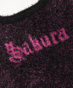 SAKURAコラボシャギーラメニット