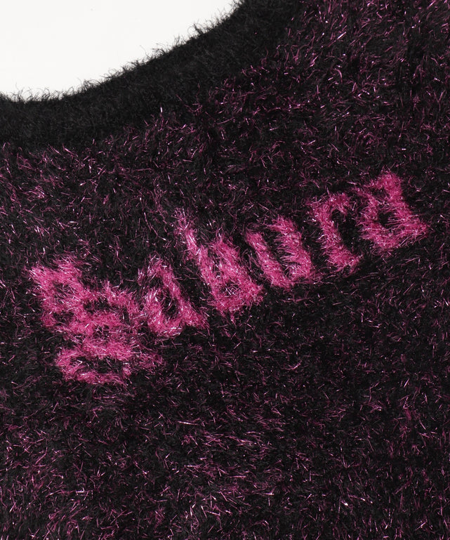 SAKURAコラボシャギーラメニット